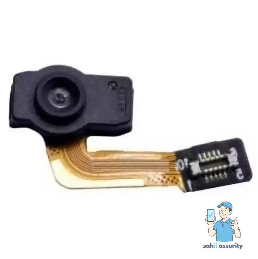 Fingerprint Sensor with Flex Cable for Oppo F19 Black thumbnail